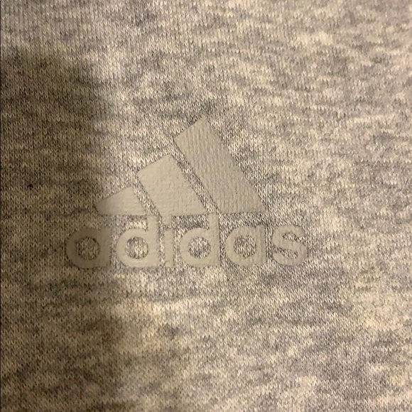 Grey adidas hoodie - Picture 3 of 3